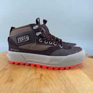 Vans Half Cab GORE-TEX MTE Womens Size 7.5 Shoes Bitter Chocolate Brown Hiking